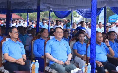 ຍ່າງເພື່ອສຸຂະພາບ ສະເຫຼີມສະຫຼອງວັນກຳມະກອນສາກົນຄົບ ຮອບ 139 ປີ.
