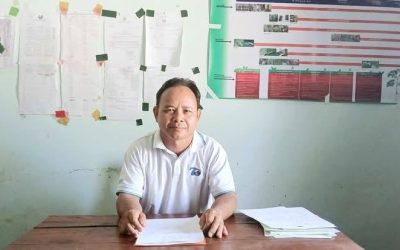 ກະສິກອນ ເມືອງໄຊເສດຖາ ເກັບກ່ຽວເຂົ້ານາແຊງໄດ້ 56%