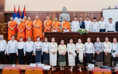 ຫາລືກ່ຽວກັບຄວາມຄືບໜ້າ ແລະ ບັນຫາທີ່ຕ້ອງແກ້ໄຂ ໃນການກະກຽມງານຊາປະນະກິດສະຣິຣະສັງຂານ ແລະ ການບຳເພັນກຸສົນ ອະດິດປະທານສູນກາງ ອພສ ແຫ່ງ ສປປ ລາວ