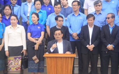 3 ອົງການຈັດຕັ້ງມະຫາຊົນ ກະຊວງສາທາ ສ້າງຂະບວນການບໍລິຈາກເລືອດຊ່ວຍສັງຄົມ