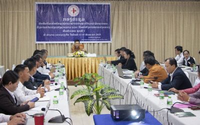 ຍົກສູງຄຸນນະພາບວຽກງານທີ່ປິ່ນອ້ອມຫ້ອງການໃຫ້ແກ່ພະນັກງານອົງການກາແດງແຫ່ງຊາດລາວ