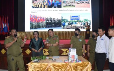 ປກສ ແຂວງສະຫວັນນະເຂດ ໂຄສະນາເຜີຍແຜ່ຜົນຮ້າຍຂອງຢາເສບຕິດ ແລະ ປະມວນກົດໝາຍອາຍາສະບັບປັບປຸງປີ 2017 ວ່າດ້ວຍການກະທຳຜິດກ່ຽວກັບຢາເສບຕິດ