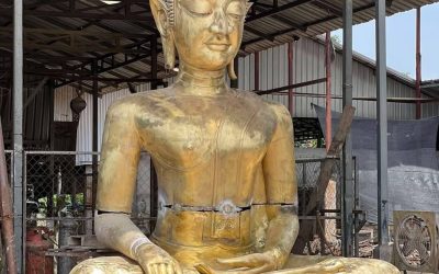 ປຶກສາຫາລື ການຈັດພິທີອັງເຊີນພຣະເຈົ້າໃຫຍ່ອົງຫຼວງຜາສຸກ ຈາກນະຄອນຫຼວງວຽງຈັນ ມາປະດິດສະຖານຢູ່ວັດປ່າຜາໂອ ນະຄອນຫຼວງພະບາງ.