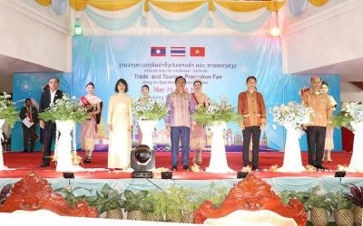 ເຊກອງ ຈັດງານວາງສະແດງສິນຄ້າ 3 ປະເທດ