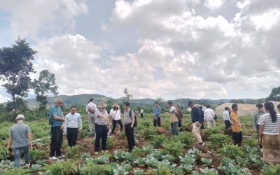 ກອງປະຊຸມຊຸກຍູ້ຕິດຕາມ ແລະ ການປະເມີນໂຄງການ ສົ່ງເສີມລະບົບຕ່ອງໂສ້ການຜະລິດກະສິກຳ ເປັນສິນຄ້າທີ່ເປັນມິດຕໍ່ສິ່ງແວດລ້ອມ