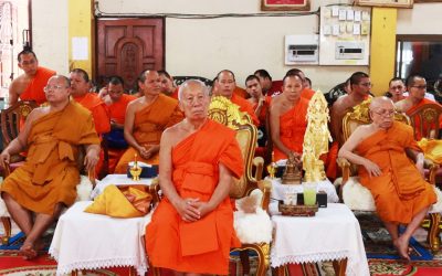 ສຳເລັດງານບຸນທອດຖວາຍຜ້າປ່າສາມັກຄີ ລາວ-ໄທ ເພື່ອສົມທົບທຶນສ້າງໂຮງຮຽນສົງທີ່ວັດສີນວນ ຈັງວັດຂອນແກ່ນ