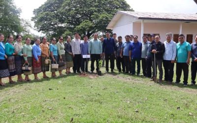 ປີ 2025 ເມືອງແກ່ນທ້າວ ຈະປູກໄມ້ໃຫ້ໄດ້ 148,000 ກວ່າເບ້ຍ.