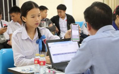ມຊ ທົດລອງລົງທະບຽນສອບເສັງແບບທັນສະໄໝ