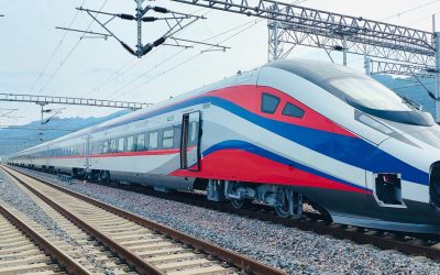 ລົດໄຟ EMU “ຂະບວນລ້ານຊ້າງ” ຂະບວນທີ 5 ໄດ້ເດີນທາງມາຮອດ ສປປ ລາວ ແລ້ວ