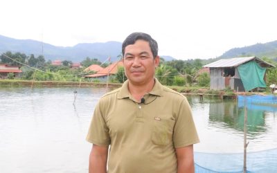ຄອບຄົວ ທ່ານ ຄຳພັດ ພອນປະເສີດ ລ້ຽງປາສ້າງລາຍຮັບປີລະ 300 ລ້ານກວ່າກີບ
