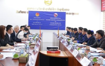 ຄະນະຜູ້ແທນຊາວໜຸ່ມ ນວ ແລະ ເມືອງຊ່ານໂຖວ ສປ ຈີນ ແລກປ່ຽນການຮ່ວມມື.