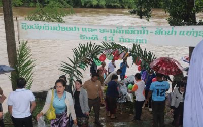 ເມືອງຕະໂອ້ຍ ປ່ອຍປາຄືນສູ່ທຳມະຊາດ ຈຳນວນ 10 ພັນໂຕ.