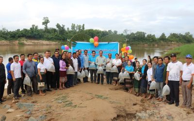 ເຊກອງ ປ່ອຍປາ 10 ພັນໂຕ ສະຫລອງວັນປ່ອຍປາ ແລະ ສັດນໍ້າແຫ່ງຊາດ