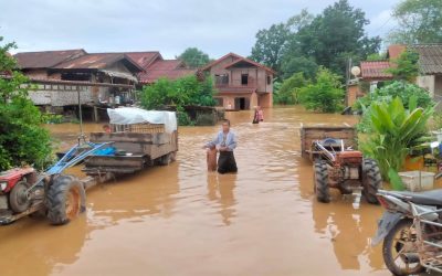 7 ບ້ານ ຂອງເມືອງບໍລິຄັນ ໄດ້ຮັບຜົນກະທົບຈາກໄພພິບັດນໍ້າຖ້ວມ