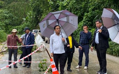 ລັດຖະມົນຕີກະຊວງໂຍທາທິການ ແລະ ຂົນສົ່ງ ພ້ອມຄະນະໄດ້ລົງຕິດຕາມສະພາບເສັ້ນທາງຫຼວງແຫ່ງຊາດ ເລກທີ 13 ເໜືອ.