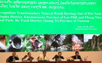 ອຸທິຍານແຫ່ງຊາດຫີນໜາມໜໍ່ ເປັນມໍລະດົກໂລກ ທາງທຳມະຊາດ ແຫ່ງທຳອິດຂອງລາວ