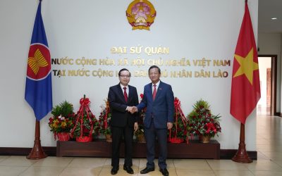 ຄະນະນໍາກະຊວງການຕ່າງປະເທດ ອວຍພອນວັນຊາດ ແລະ ວັນການທູດຫວຽດນາມ ຄົບຮອບ 80 ປີ