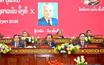ກອງປະຊຸມໃຫຍ່ຜູ້ແທນອົງຄະນະພັກແຂວງສາລະວັນ ຄັ້ງທີ X ໄດ້ໄຂຂຶ້ນຢ່າງເປັນທາງການ