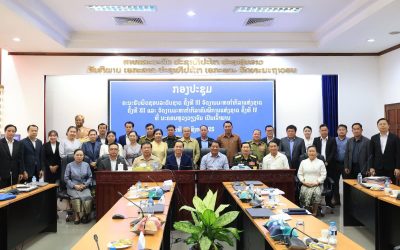 ຄວາມຄືບໜ້າຈັດງານມະຫະກຳກິລາແຫ່ງຊາດ ຄັ້ງທີ XII