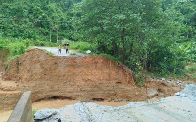 ຂົວນໍ້າງື່ມ3 ທີ່ຖືກຕັດຂາດ ປັດຈຸບັນໄດ້ຮັບການແກ້ໄຂ ສໍາເລັດແລ້ວ.