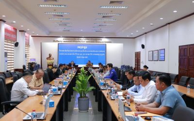 ຫາລືແກ້ໄຂການລັກລອບຂຸດຄົ້ນຊັບພະຍາກອນທຳມະຊາດ ຢູ່ ນວ.