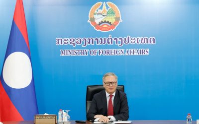 ລັດຖະມົນຕີກະຊວງການຕ່າງປະເທດລາວ ພົບປະທາງໄກ ກັບ ຮັກສາການ ລັດຖະມົນຕີ ກະຊວງການຕ່າງປະເທດ ຫວຽດນາມ