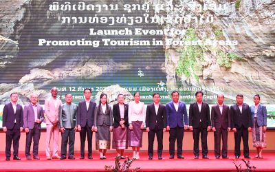 ເປີດງານ ຊຸກຍູ້ ແລະ ສົ່ງເສີມການທ່ອງທ່ຽວໃນເຂດປ່າໄມ້