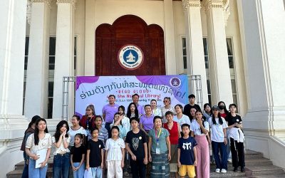 ຫໍສະໜຸດແຫ່ງຊາດ ຮ່ວມກັບ ອາສາສະໜັກສິງກະໂປ ຈັດກິດຈະກໍາສົ່ງເສີມການອ່ານພາຍໃຕ້ຫົວຂໍ້ : ອ່ານດັງໆກັບຫໍສະໜຸດແຫ່ງຊາດ.