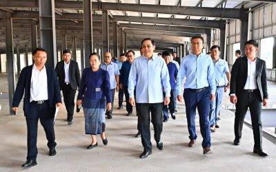 ນາຍົກລັດຖະມົນຕີ ເຄື່ອນໄຫວຊຸກຍູ້ການພັດທະນາເສດຖະກິດ-ສັງຄົມ ຢູ່ນະຄອນຫຼວງວຽງຈັນ