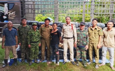 ກັກຕົວໂຊເຟີລົດບັນທຸກ ພ້ອມຍຶດຂອງກາງຢາບ້າເກືອບ 13 ລ້ານເມັດ