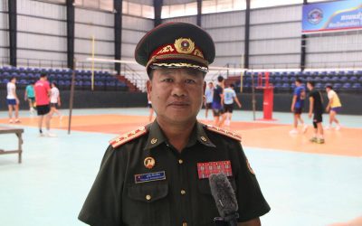 71 ຫຼຽນຄຳ ຄືເປົ້າໝາຍຂອງກະຊວງປ້ອງກັນປະເທດ ໃນງານມະຫາກຳກິລາແຫ່ງຊາດ ຄັ້ງທີ XII.