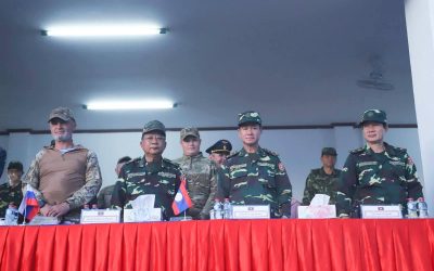 ຮອງນາຍົກລັດຖະມົນຕີ ຕິດຕາມການຊ້ອມຮົບຮ່ວມ ລາວ-ຣັດເຊຍ “ລາໂຣສ-2025”