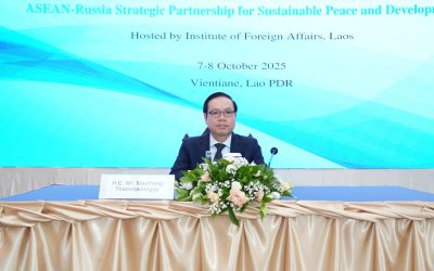 ກອງປະຊຸມເຄືອຂ່າຍຄັງປັນຍາ ອາຊຽນ-ຣັດເຊຍ ຄັ້ງທີ 6 (The 6th Meeting of Network of ASEAN-Russia Think Tanks)