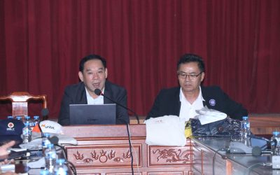 ຈັດຊຸດເຝິກອົບຮົມ ກ່ຽວກັບການເຜີຍແຜ່ວຽກງານປົກປັກຮັກສາປ່າໄມ້.