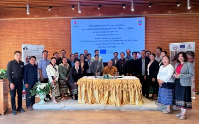 ກອງປະຊຸມເປິກສາຫາລື ແລະ ແລກປ່ຽນ ວຽກງານການສື່ສານດ້ານການປົກປ້ອງເດັກຈາກການໃຊ້ແຮງງານເດັກ