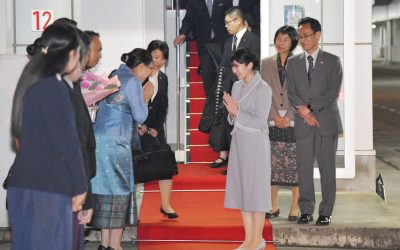 ສົມເດັດ ເຈົ້າຍິງ ໄອໂກະ ແຫ່ງ ປະເທດຍີ່ປຸ່ນ ສະເດັດມາຢ້ຽມຢາມ ສປປ ລາວ