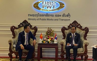 ລັດຖະມົນຕີ ກະຊວງ ຍທຂ ຕ້ອນຮັບການຢ້ຽມຢາມຂອງ ກະຊວງ ກໍ່ສ້າງ ສສ ຫວຽດນາມ