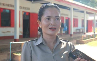ໂຮງຮຽນປະຖົມສົມບູນບ້ານແກ້ງກຸ່ມເມືອງໂຂງ ແຂວງຈໍາປາສັກ ເປັນໂຮງຮຽນໜຶ່ງ ທີ່ອົງການອາຫານໂລກ (WFP) ໃຫ້ການຊ່ວຍເຫຼືອຈັດຕັ້ງປະຕິບັດໂຄງການອາຫານທ່ຽງໃຫ້ນັກຮຽນ