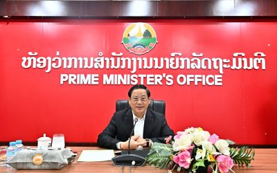 ນາຍົກລັດຖະມົນຕີ ພົບປະໂອ້ລົມ ຄະນະພັກ ແລະ ພະນັກງານຫຼັກແຫຼ່ງ ຫສນຍ