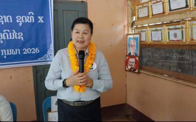 ປະຊາຊົນບ້ານເມືອງງາ ຕື່ນຕົວເຂົ້າຮ່ວມຮັບຟັງ ການຫາສຽງຂອງຜູ້ສະໝັກ ສສຊ ຊຸດທີ X ແລະ ສສຂ ຊຸດທີ V ດ້ວຍຄວາມຕັ້ງໃຈ