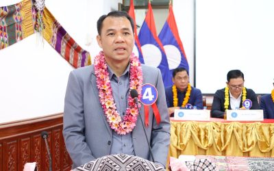 ຜູ້ລົງສະໝັກຮັບເລືອກເລືອຕັ້ງ ສສຊ ພ້ອມເປັນຂົວຕໍ່ຮັບໃຊ້ປະຊາຊົນ