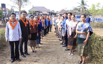ຜູ້ສະໝັກເລືອກຕັ້ງ ສສຊ ເຂດເລືອກຕັ້ງທີ10 ແລະ ສສຂ ແຂວງວຽງຈັນ ສືບຕໍ່ລົງພົບປະຜູ້ມີສິດເລືອກຕັ້ງຢູ່ ບ້ານຫາດທາ ເມືອງແກ້ວອຸດົມ.