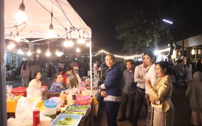 ເມືອງຫົງສາ ເປີດທົດລອງຕະຫຼາດກາງຄືນຢູ່ພາຍໃນເມືອງ