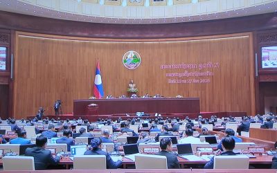 ກອງປະຊຸມຄັ້ງປະຖົມມະລຶກຂອງສະພາແຫ່ງຊາດ ຊຸດທີ X ຮັບຮອງເອົາທາງດ້ານຫຼັກການໂຄງການລົງທຶນກໍ່ສ້າງເສັ້ນທາງລົດໄຟ ແຕ່ຕົວເມືອງທ່າແຂກ, ແຂວງຄໍາມ່ວນ ຫາ ມູຢ່າ, ຊາຍແດນ ລາວ-ຫວຽດນາມ ຢ່າງເປັນທາງການ.