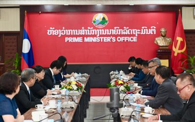 ພົບປະສອງຝ່າຍ ກ່ຽວກັບໂຄງການຮ່ວມມືວຽກງານແຜນທີ່ ລາວ-ຫວຽດນາມ