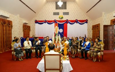 ສະຖານທູດລາວ ທີ່ ບາງກອກ ຈັດພິທີສະເຫຼີມສະຫຼອງບຸນປີໃໝ່ລາວ ພ.ສ. 2569