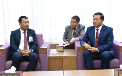 ລັດຖະມົນຕີກະຊວງ ປກສ ເດີນທາງໄປຮ່ວມກອງປະຊຸມສອງຝ່າຍ ທີ່ຣາຊະອານາຈັກກຳປູເຈຍ