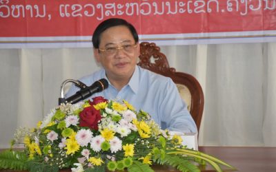 ທ່ານ ນາຍົກລັດຖະມົນຕີ ຊຸກຍູ້ໂຄງການໄຟຟ້າພະລັງງານແສງຕາເວັນ ຢູ່ນະຄອນໄກສອນ ພົມວິຫານ